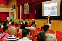 This is a photo showing the stage 1 community forum