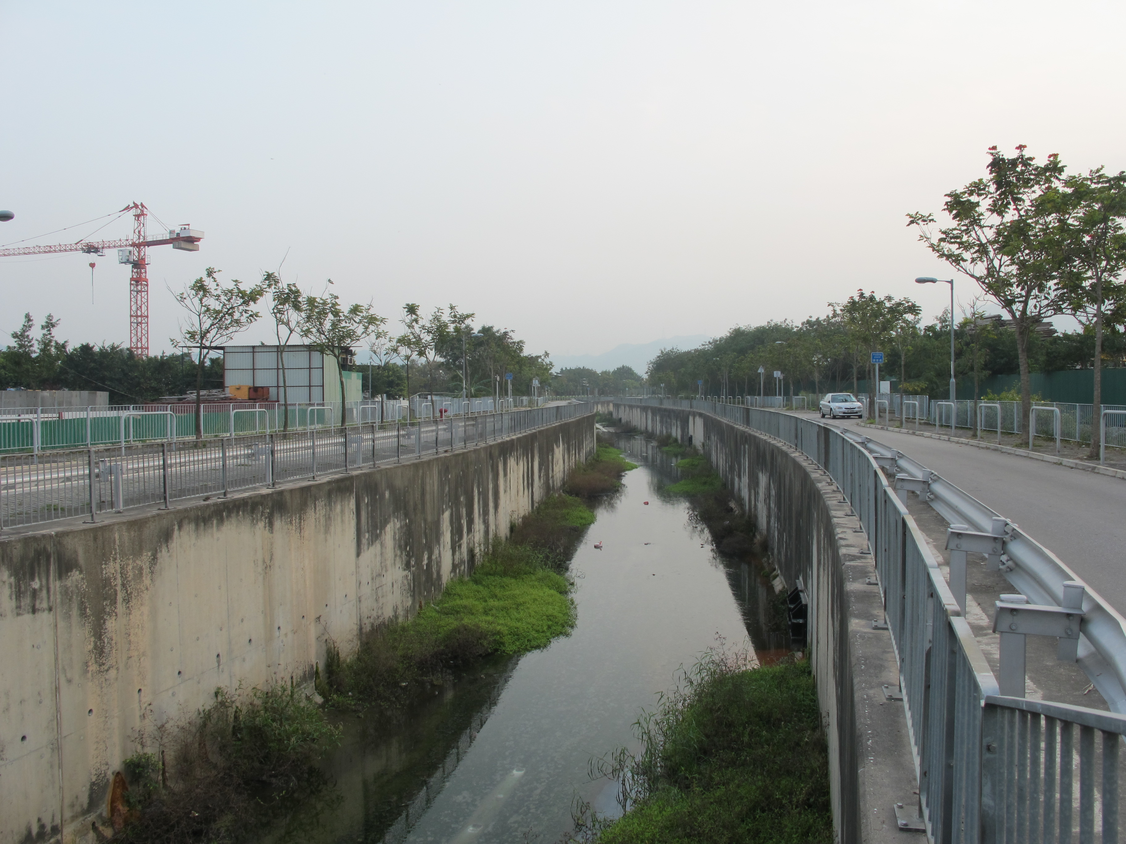 This is a picture showing Tin Tsuen Channel