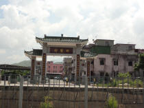 This is a picture of Tin Liu Tsuen, an existing village